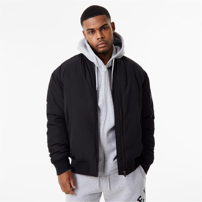 Oversized Bomber Jacket