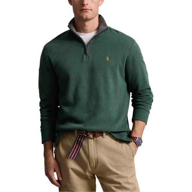 Fleece Quarter Zip Sweater
