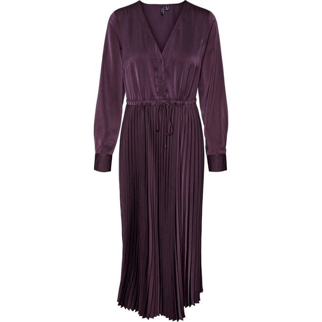 Cindy V-Neck Maxi A-Line Dress