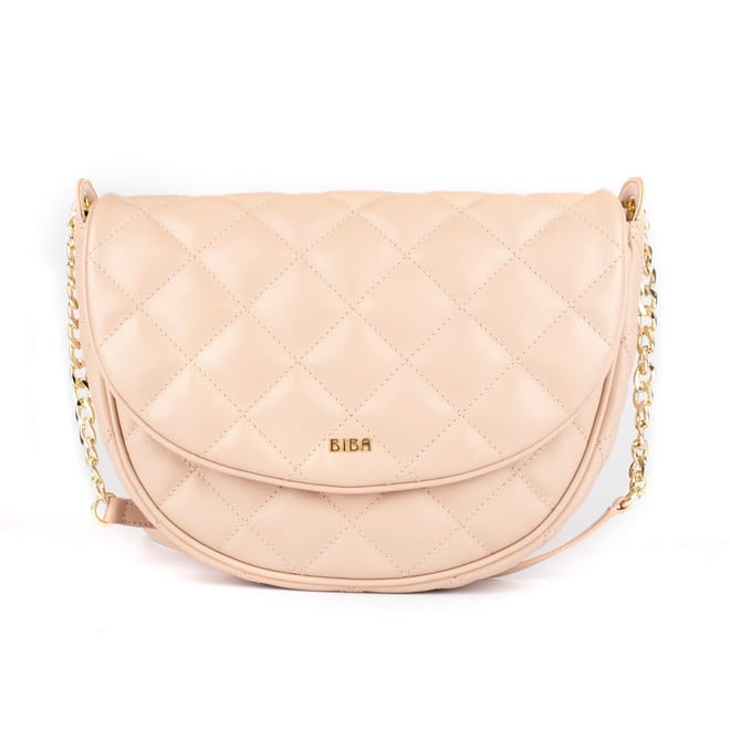 Leather Quilted Shoulder Bag