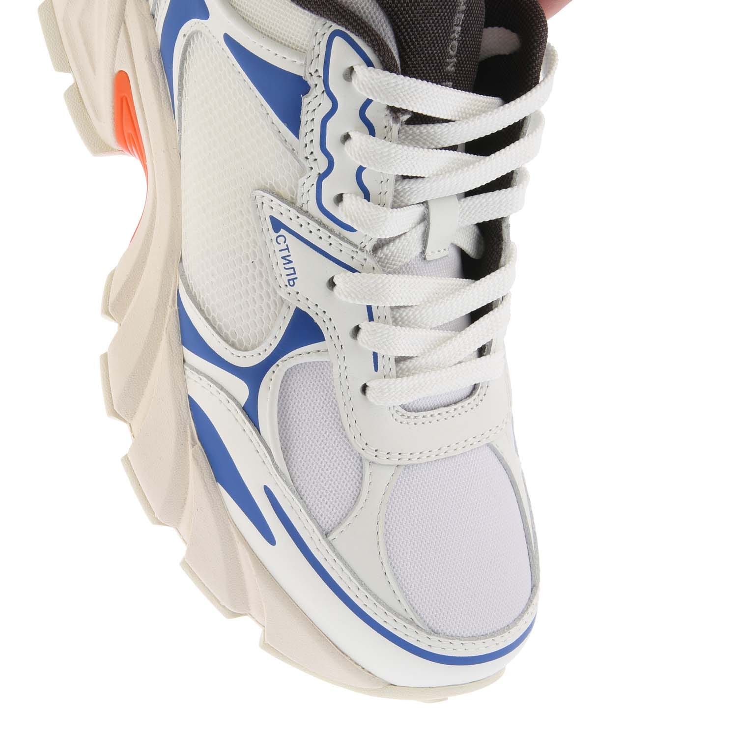 White blue Heron Preston Block Stepper Trainers - Get The Label White blue Heron Preston Block Stepper Trainers - Get The Label