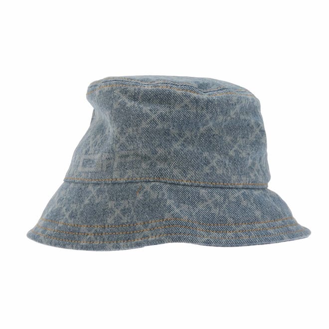 Monogram Denim Bucket Hat