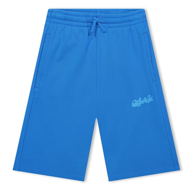 Fluid Logo Print Shorts Juiors