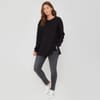 Relaxed Fit Crew Neck Tunic
