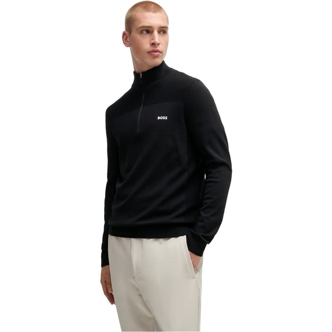 Zip Neck Regular Fit Sweater