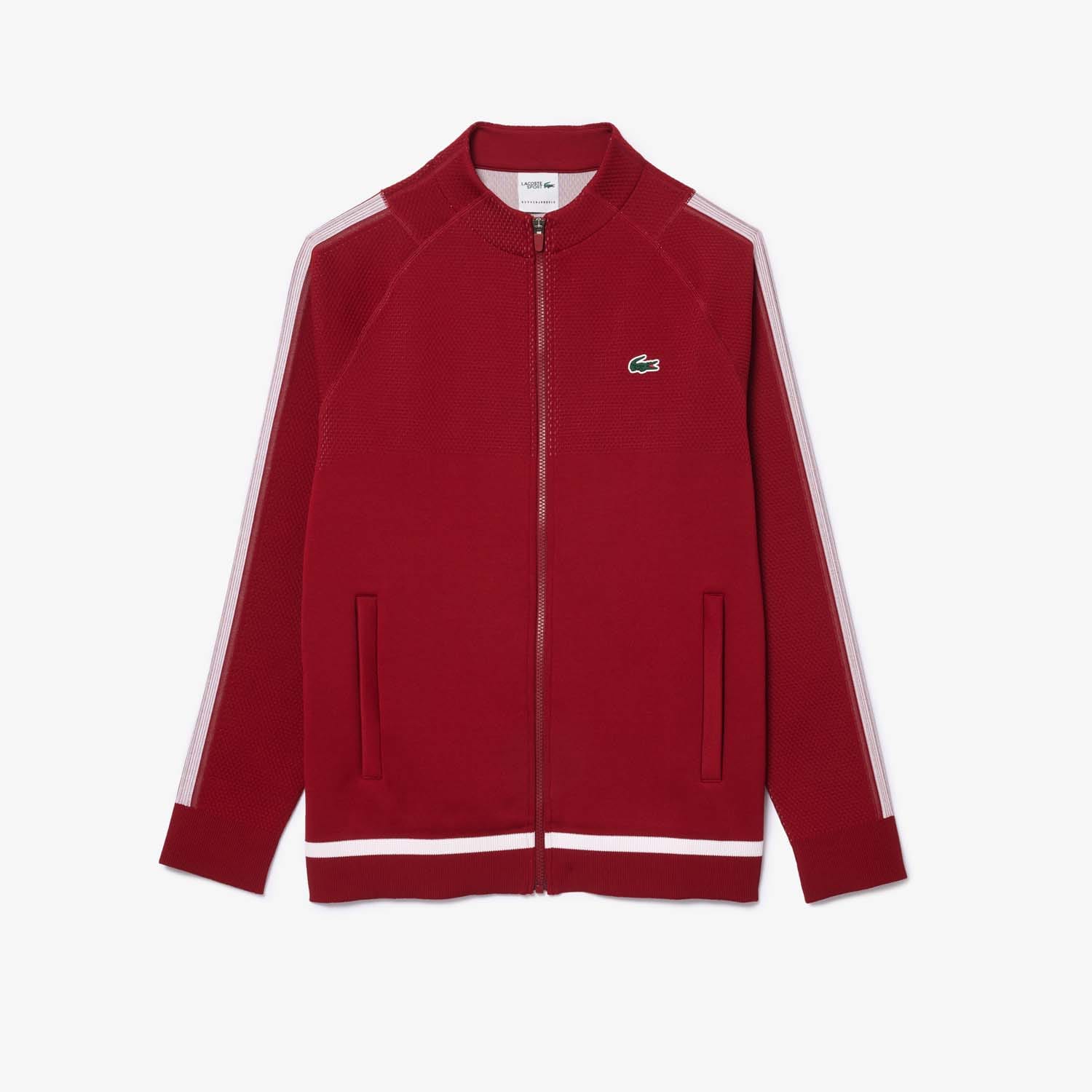 Red Lacoste Tennis x Novak Djokovic Sportsuit Jacket - Get