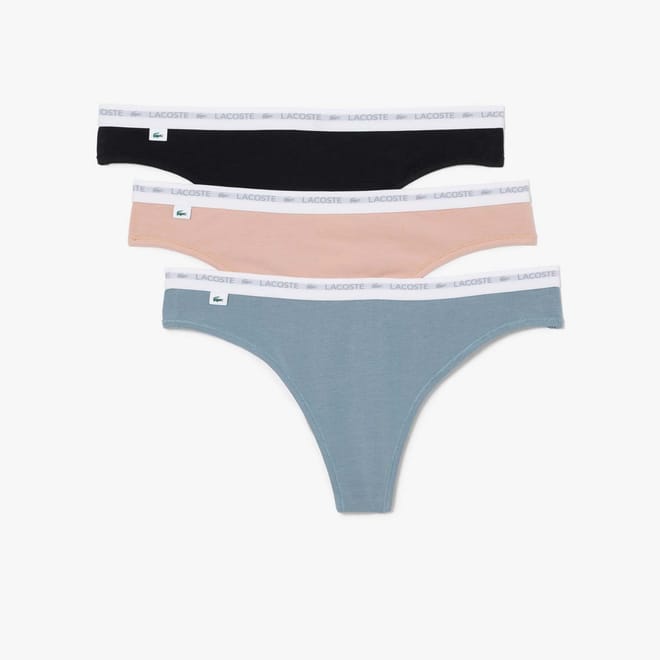 3 Pack Stretch Cotton String Briefs