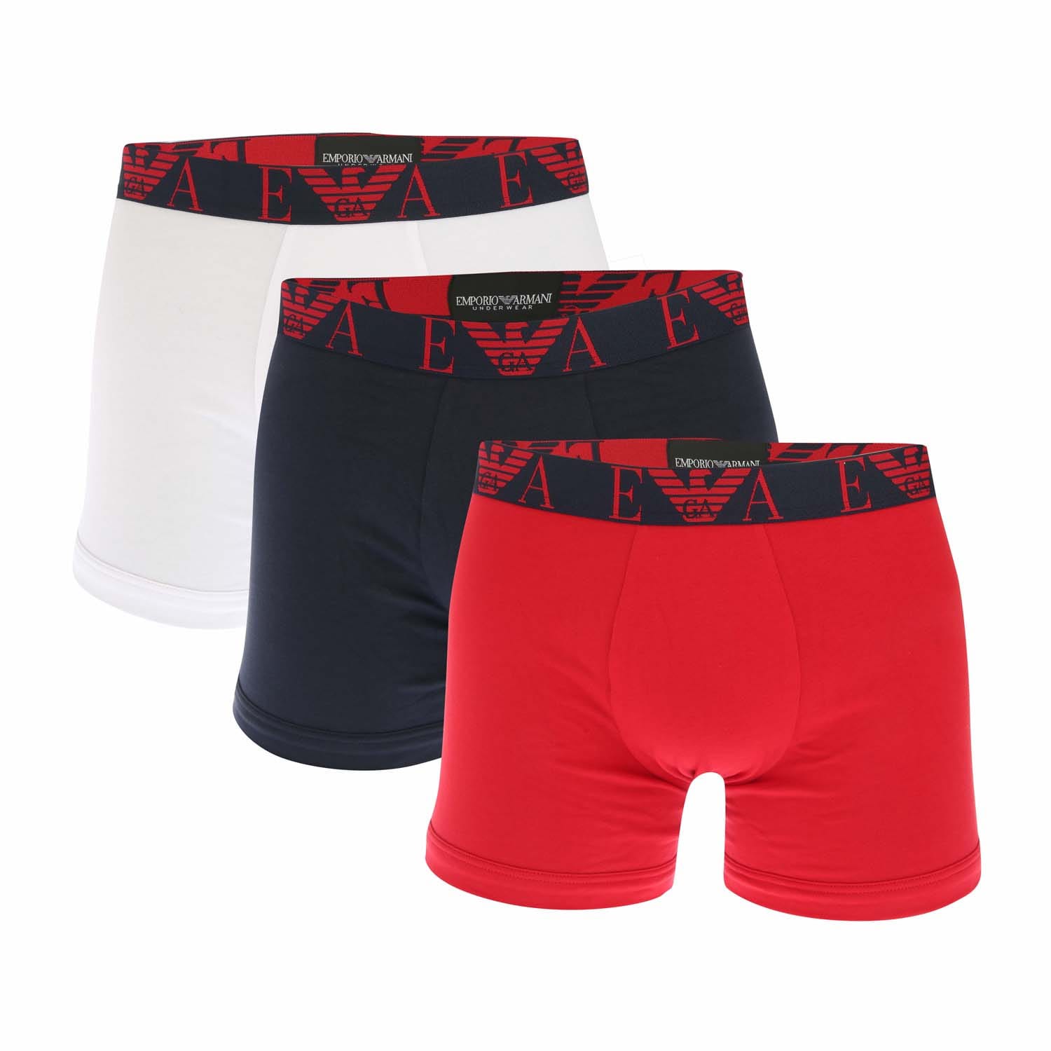 Boxer Briefs Emporio Armani Pack Trunks Multi Colour Emporio