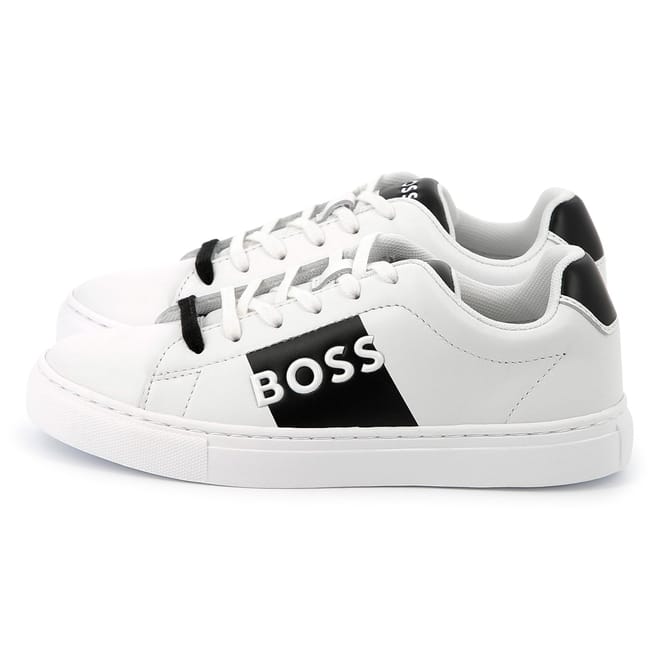Side Logo Low Top Sneakers
