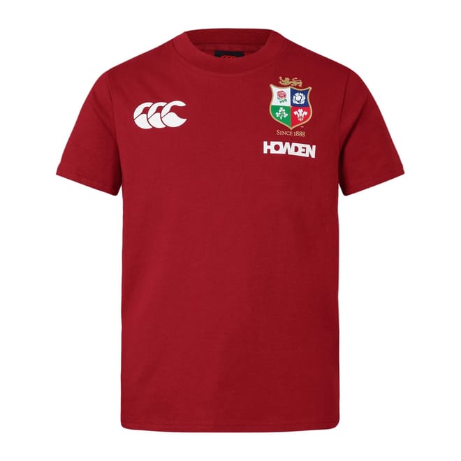 British And Irish Lions 2024 Cotton T-Shirt Juniors