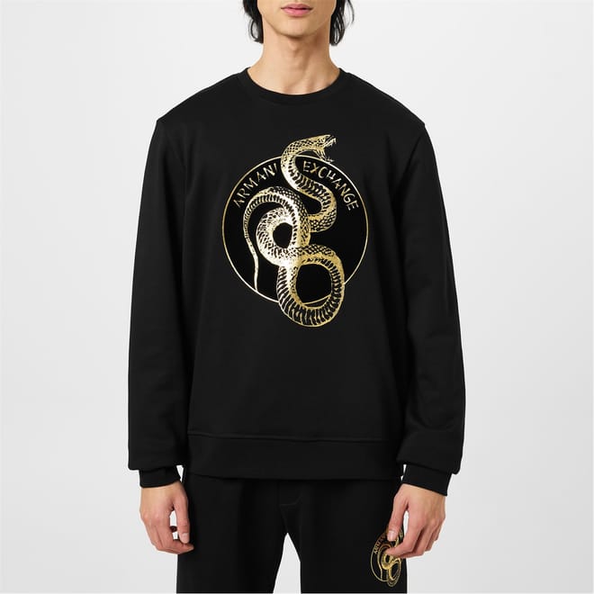 Exchange Crew Neck Regular Fit Sweatshirt