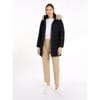 Down Coat With Fur