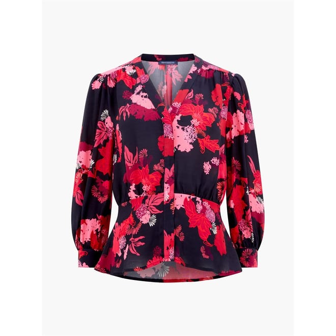 Chiara V-Neck Regular Fit Blouse