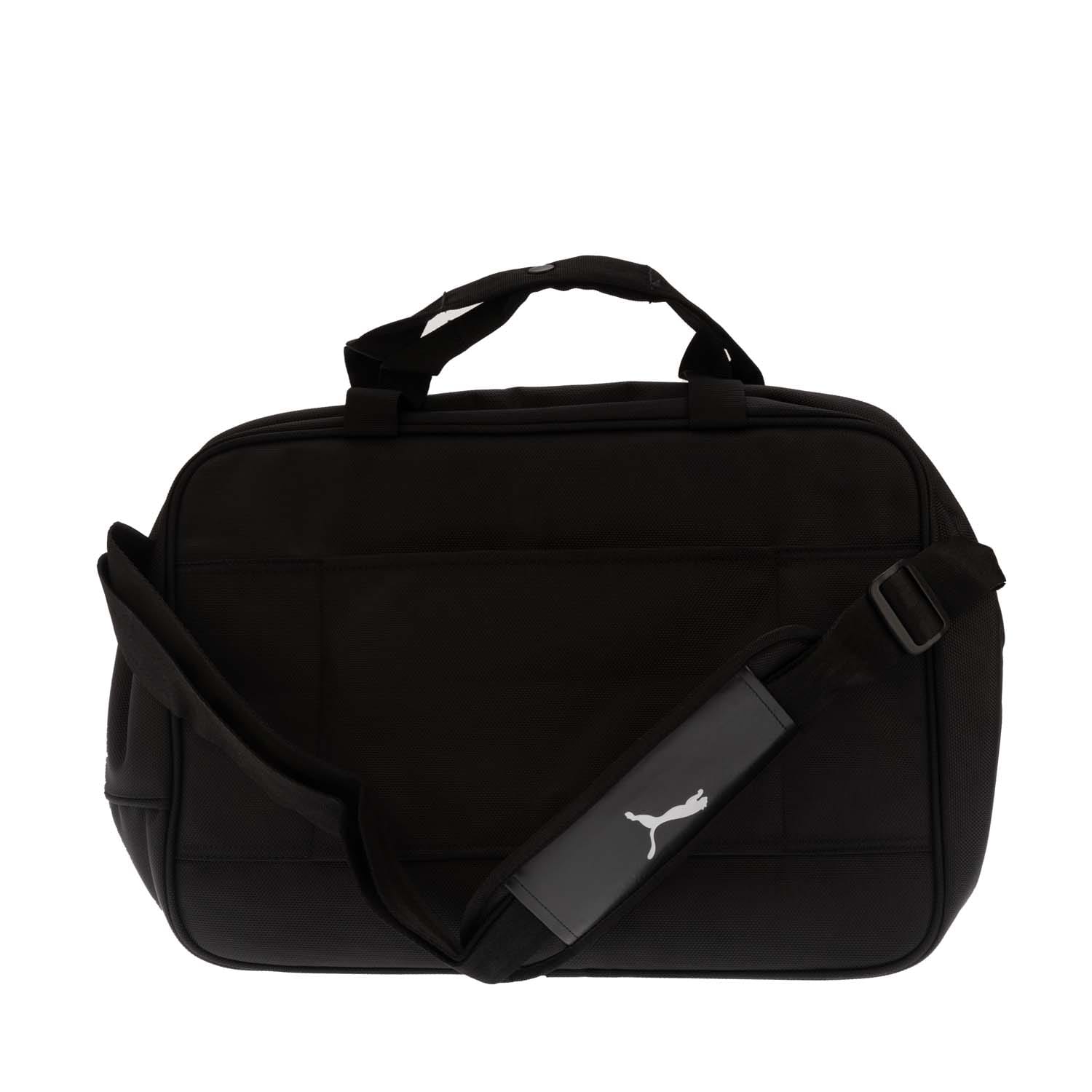 Puma messenger bag black on sale