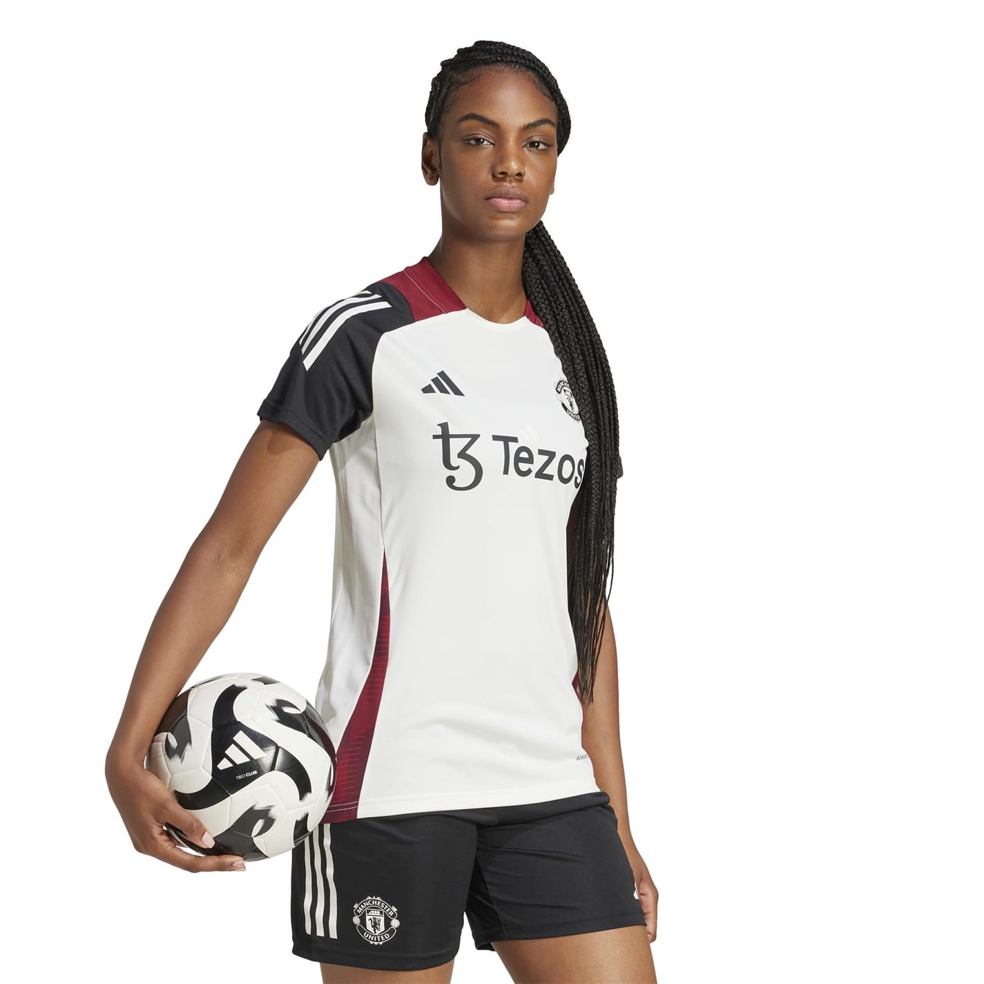 アディダス Adidas 【 Manchester United Training Shirt 2025 Womens Women 】 レディース Red adidas Manchester United FC 2024/25 Home Shirt Women's