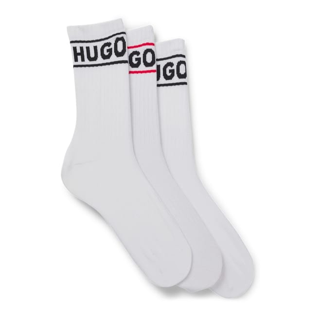 Sporty Lettering Crew Socks