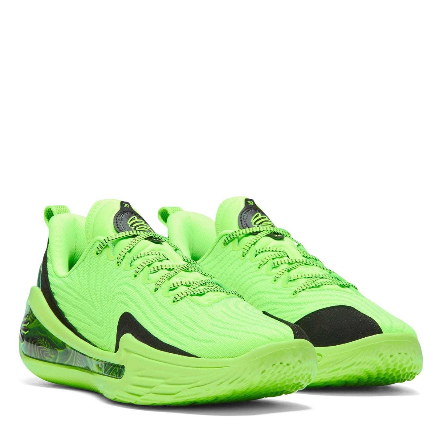 Green Under Armour Curry 12 Gravity Basketball Shoes Adults