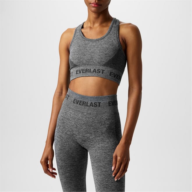 Racerback Snug Fit Cropped Bra