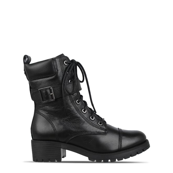 Combat Boots Low Heel