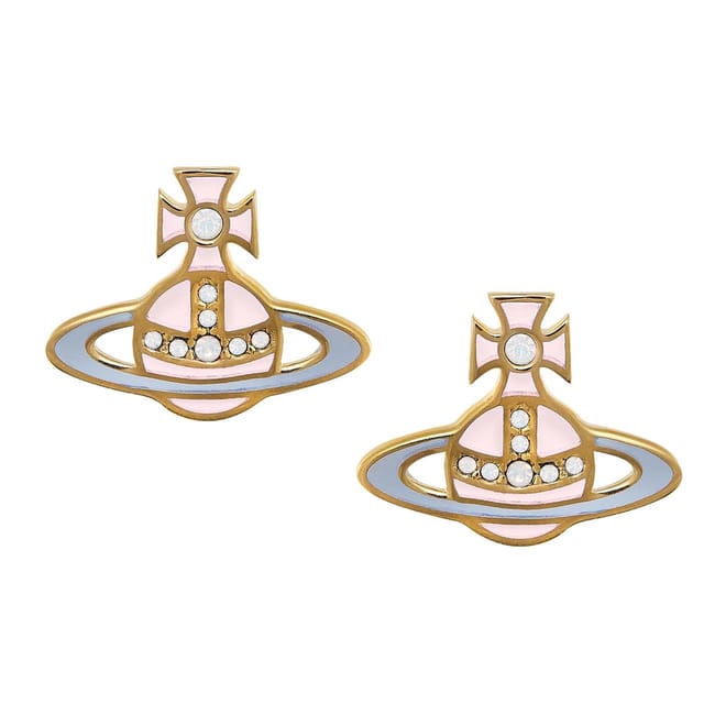 Rhinestone Stud Earrings