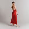 Halter Neck Midi Slip Dress