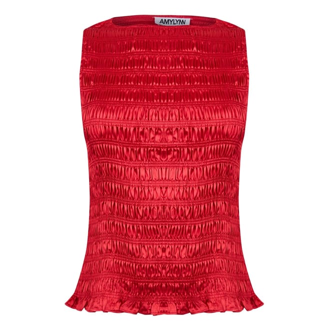 Sonya Satin Regular Fit Tank