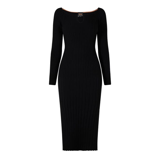 C Flimt Boat Neck Midi Slip Dress