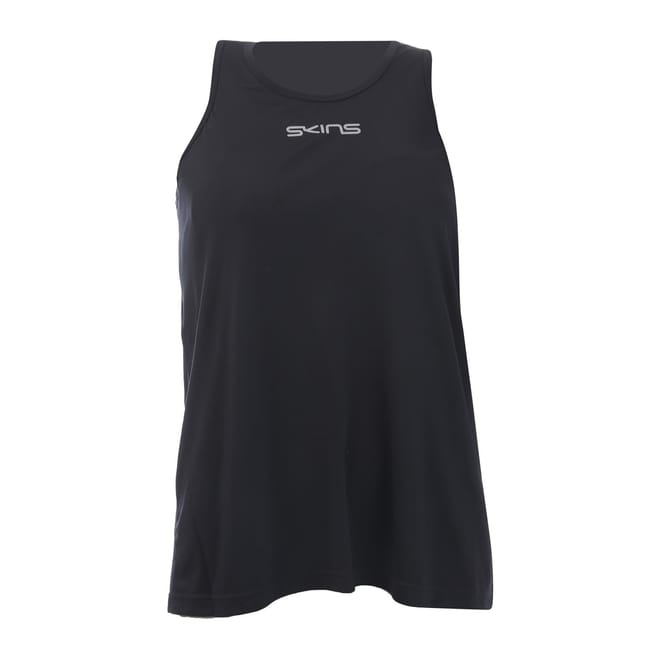Logo Print Crew Neck Tank Top