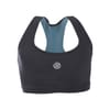 Cropped Scoop Neck Compression Bra