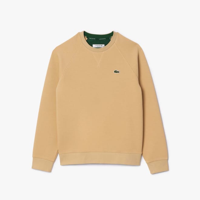 Crew Neck Piqué Sweatshirt