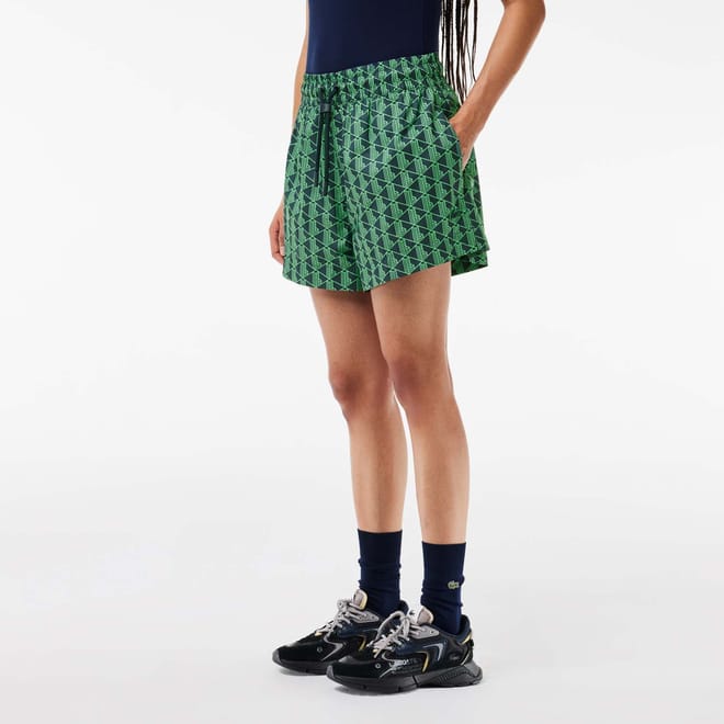 Monogram Print Bermuda Shorts