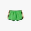 Contrast Panel Piqué Shorts
