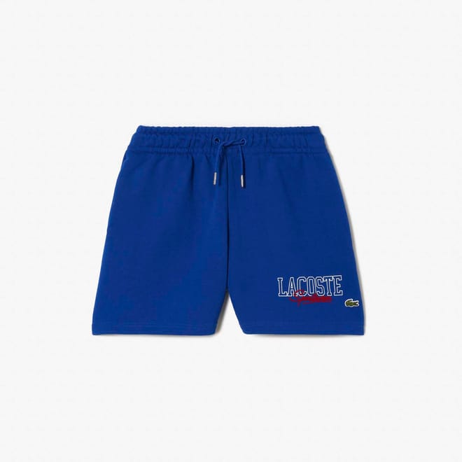 Juniors Print Fleece Shorts