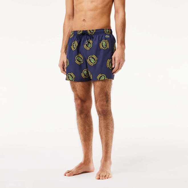 Short Printed Swim Trunks