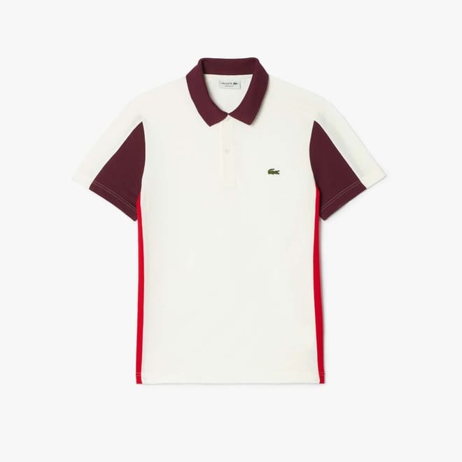 Regular-Fit Colour Block Polo Shirt