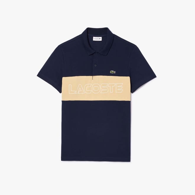 Regular-Fit Stretch Piqué Polo Shirt