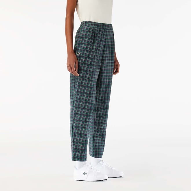 7/8 Length Elasticated Waist Stretch Golf Pants