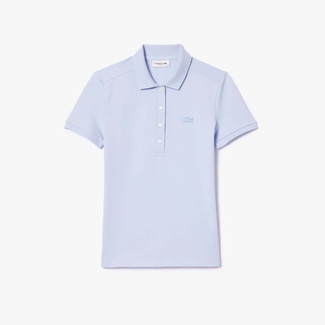 Slim-Fit Stretch Mini Piqué Polo Shirt
