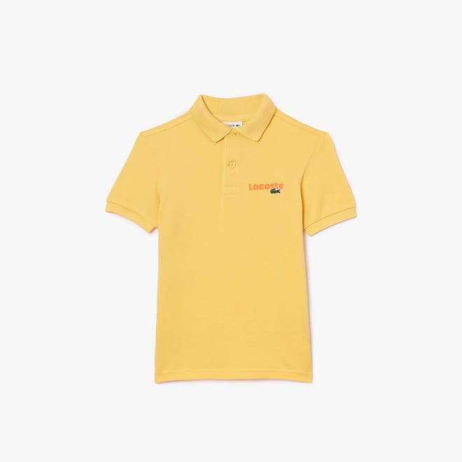 Juniors Printed Piqué Polo Shirt