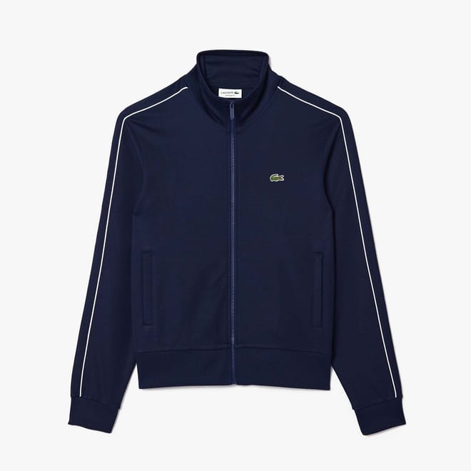 Paris Piqué Zip Front Track Jacket