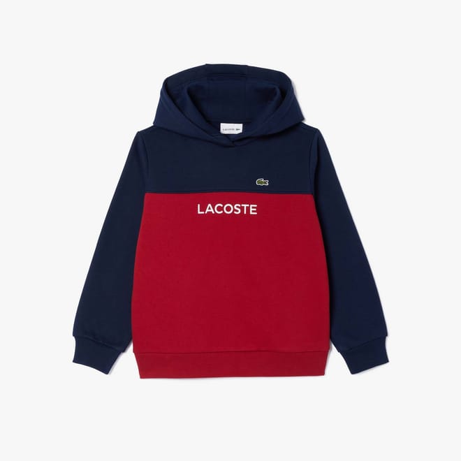 Juniors Colour Block Fleece Hoodie