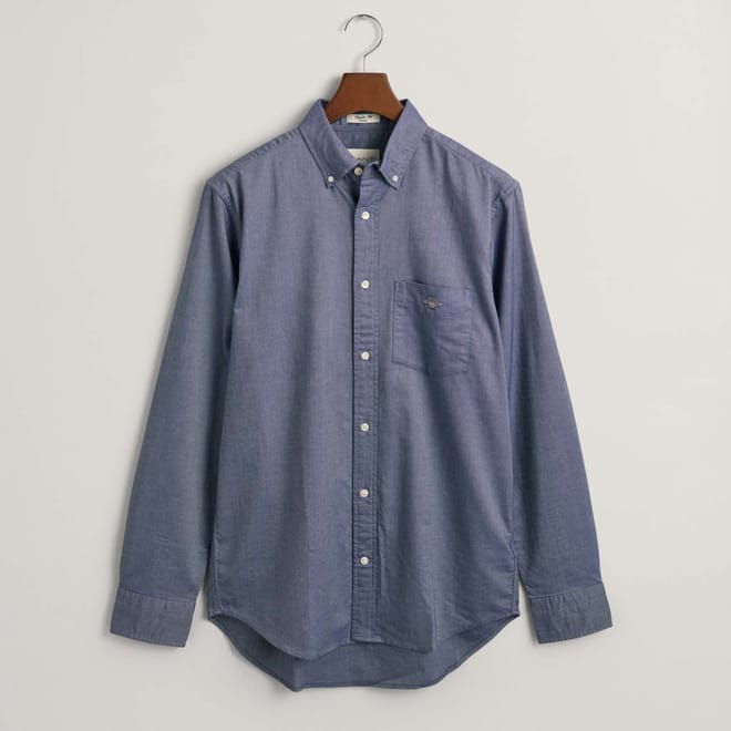 Regular-Fit Archive Shield Oxford Shirt