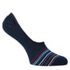Rib Liner No Show Socks