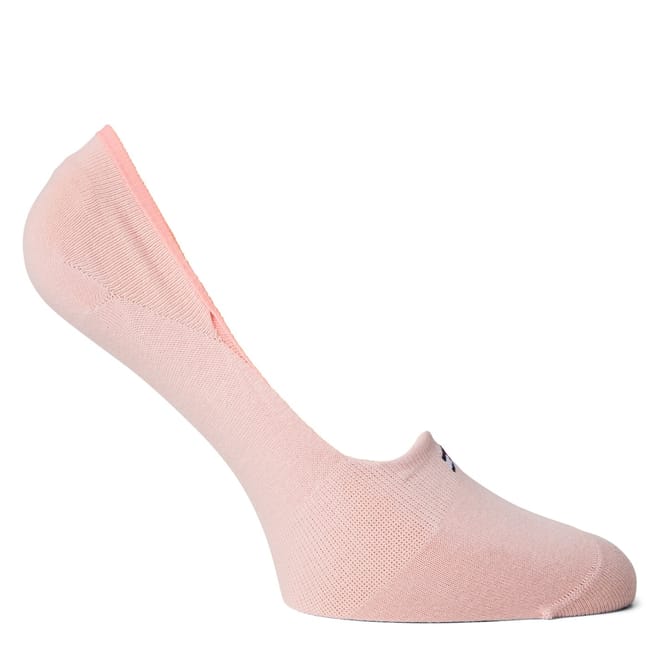 2 Pack Ribbed Liner No Show Socks