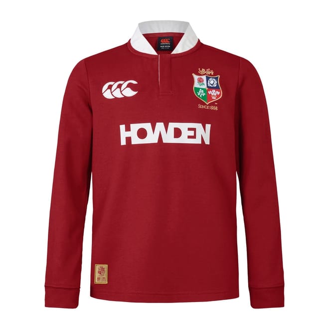 British And Irish Lions 2024 Long Sleeve Classic Shirt Juniors