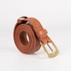 Embossed Leather Belt