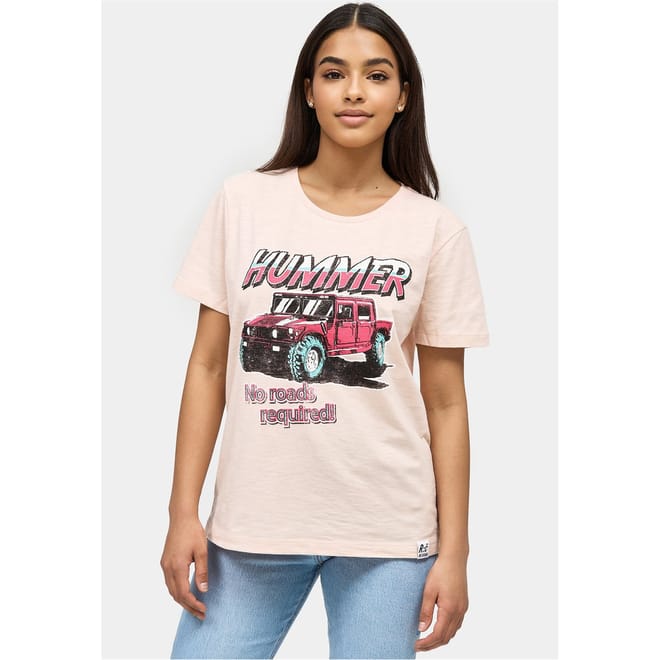 Contrast Tip Regular Fit Crew Neck T-Shirt