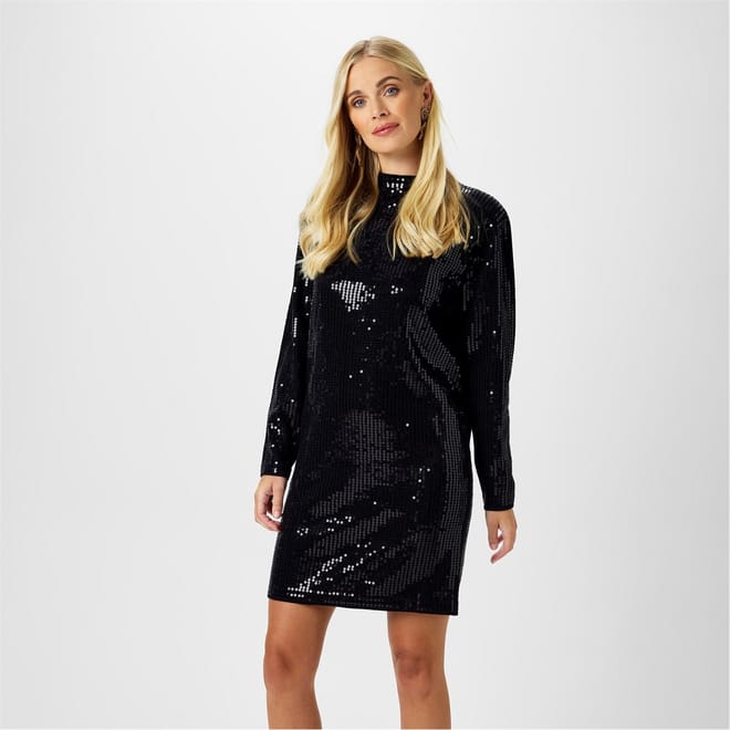 Sequin Tunic Dress
