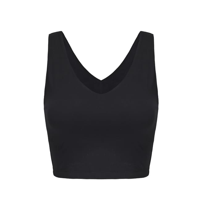 Med Impact Cropped Snug Fit Bra