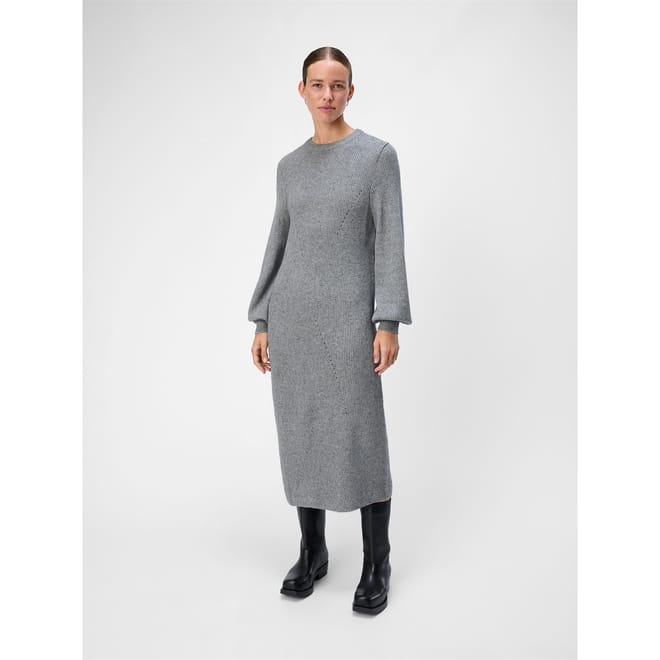 Ditte Crew Neck Midi Sweater Dress